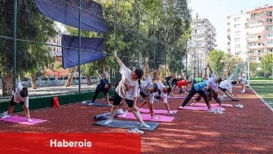 Karşıyaka'da açık havada spor keyfi başladı