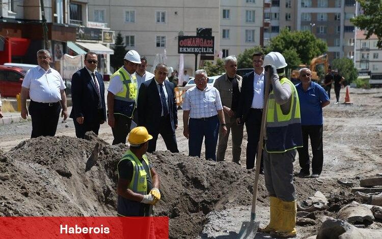 KASKİ'den Melikgazi'de altyapı çalışması - Haberois KASKİ'den Melikgazi'de altyapı çalışması