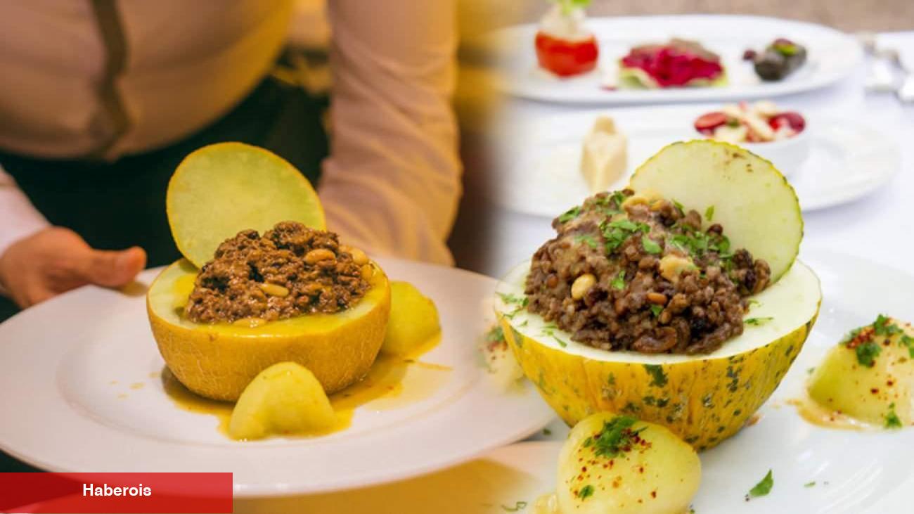 Kavun dolması nasıl yapılır? Enfes kavun dolması tanım