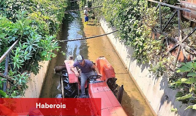 Kemer'de dere temizliği - Haberois Kemer'de dere temizliği