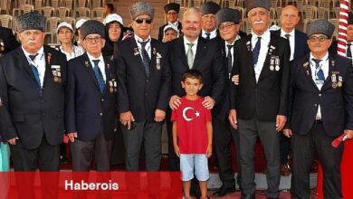 Kıbrıs Gazisi Menemenliler Barış ve Özgürlük Bayramı'nda Kıbrıs'ta