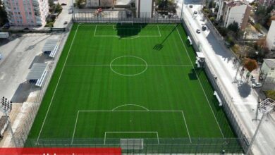 Konya Selçuklu'da sentetik çim saha açılışa hazır