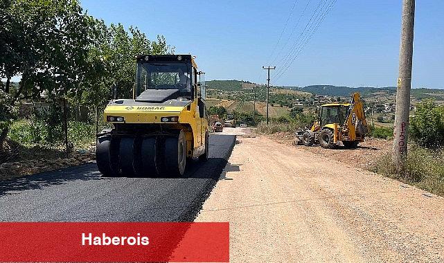 Körfez Alihocalar yolu asfaltlandı - Haberois Körfez Alihocalar yolu asfaltlandı