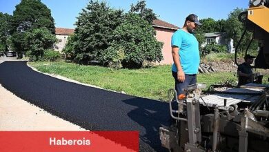 Köseköy sokaklarına yaz asfaltı