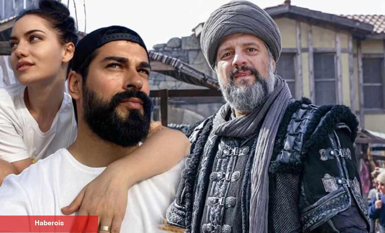 Kuruluş Osman'ın yıldızları Bodrum'da karşılaştı! Burak Özçivit ve Ragıp Savaş'tan...