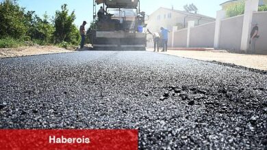 Kuzdere Mahallesi 2'nci Cadde'de asfaltlama çalışmaları başladı