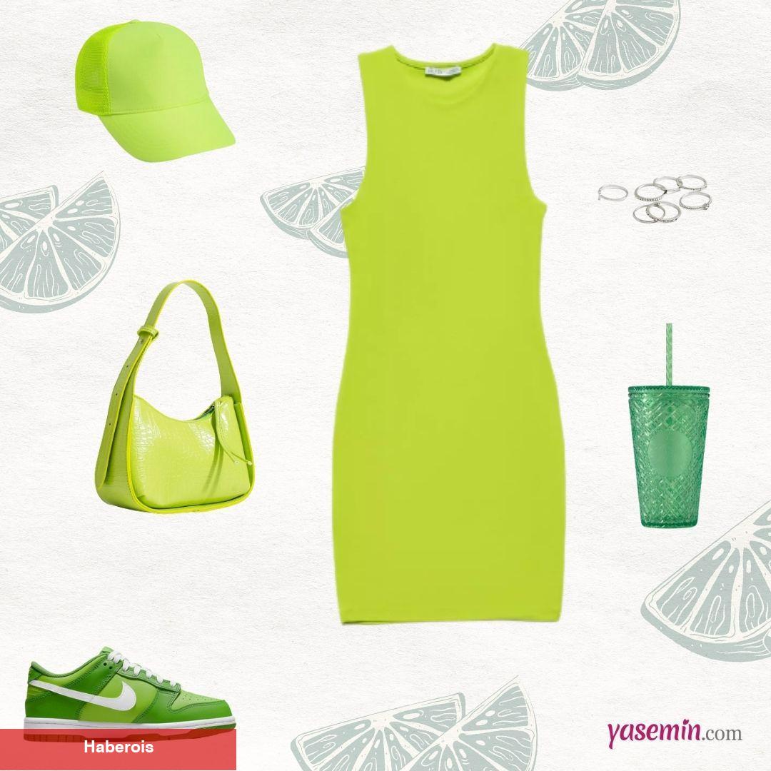 Lime yeşili kombin nasıl yapılır? Lime yeşiline hangi renk uyar?
