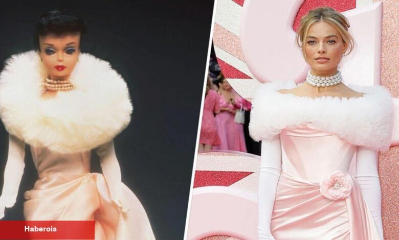 Margot Robbie Barbie ile 1960'lara döndü! Zarafetiyle kuğu üzere süzüldü - Haberois Margot Robbie Barbie ile 1960'lara döndü! Zarafetiyle kuğu üzere süzüldü