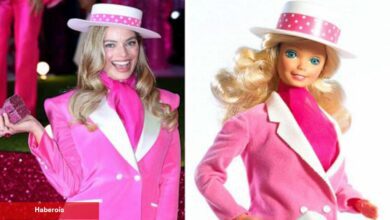 Margot Robbie'nin 1980'li yıllardaki Barbie biçimi göz kamaştırdı!