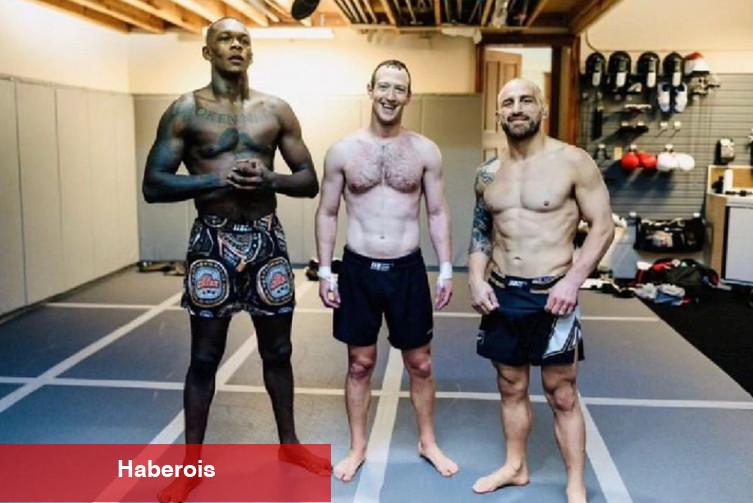 Mark Zuckerberg MMA dövüşçüleriyle idman yaptı! Elon Musk görmesin!
