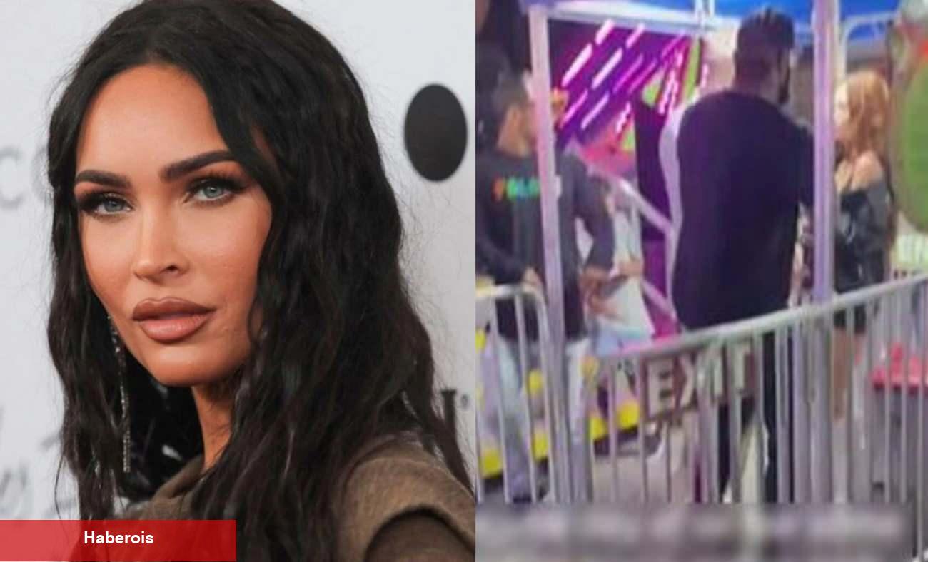 Megan Fox nişanlısıyla lunaparkta hücuma uğradı!
