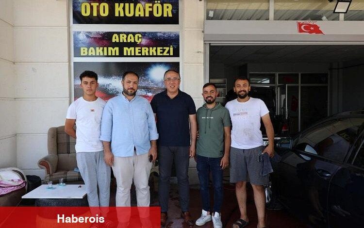 Mehmet Savran'dan esnaf ziyaretleri - Haberois Mehmet Savran'dan esnaf ziyaretleri