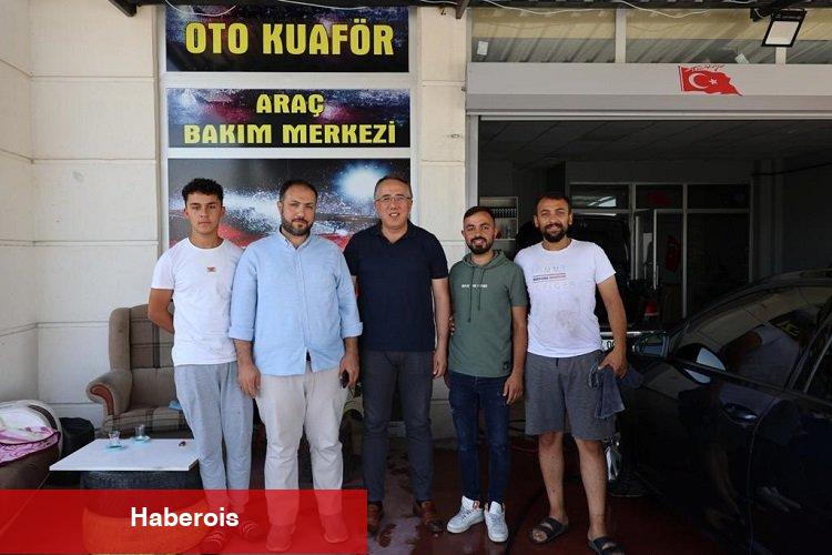 Mehmet Savran'dan esnaf ziyaretleri