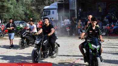 Motosiklet Festivali nefes kesti