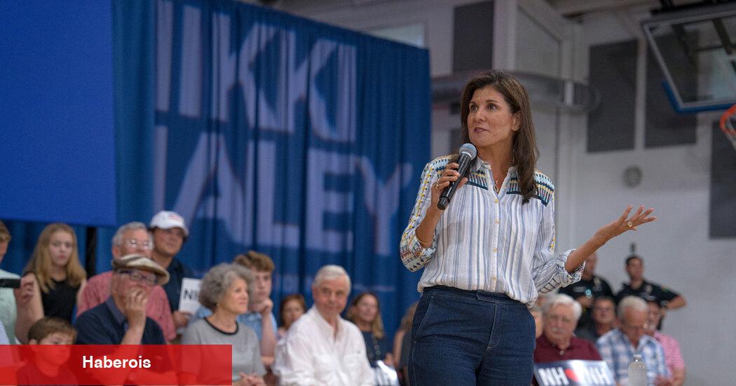 Nikki Haley Satış Konuşmasını New Hampshire'da Yapıyor. Seçmenlerin Salınıp Kalmayacağı Belli Değil.