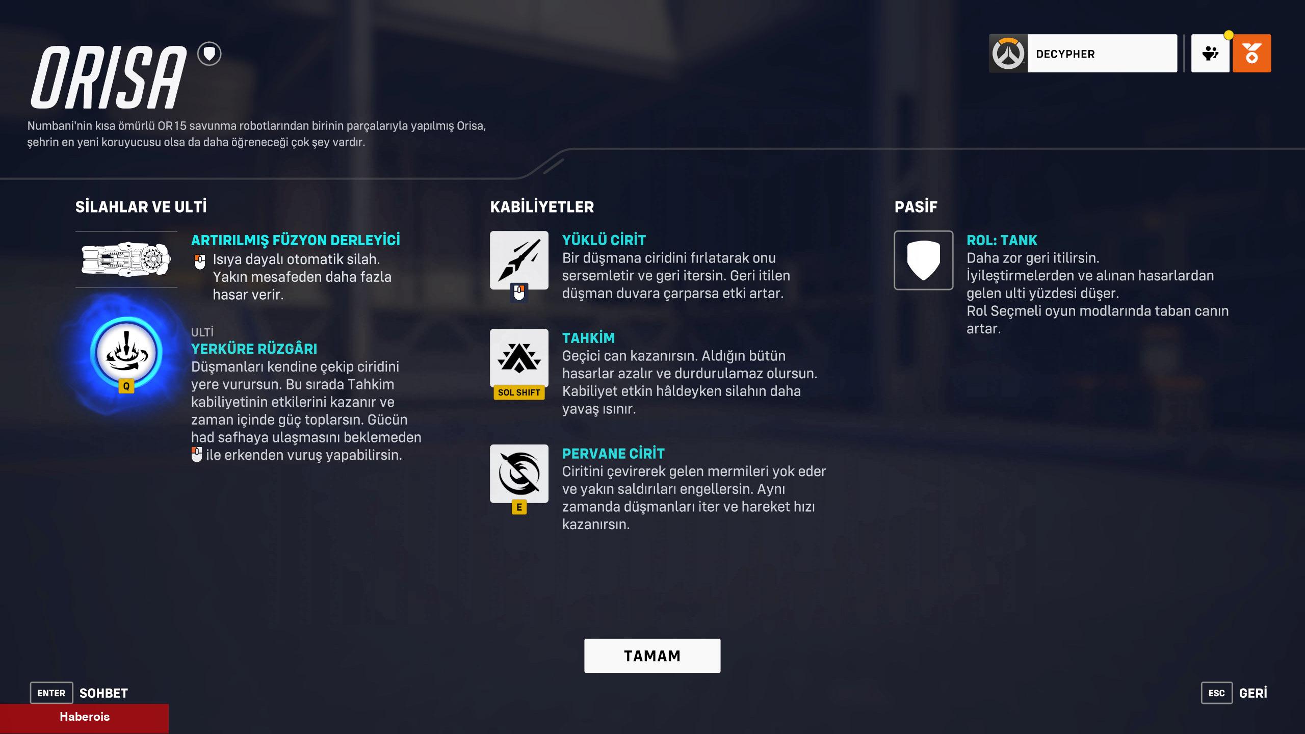 Overwatch 2 Artık Türkçe!