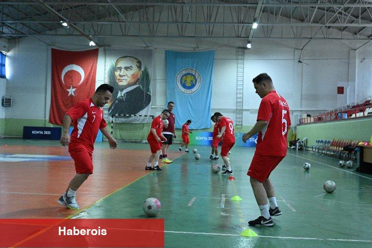 Özel sporcular Avrupa'ya Konya'da hazırlanıyor