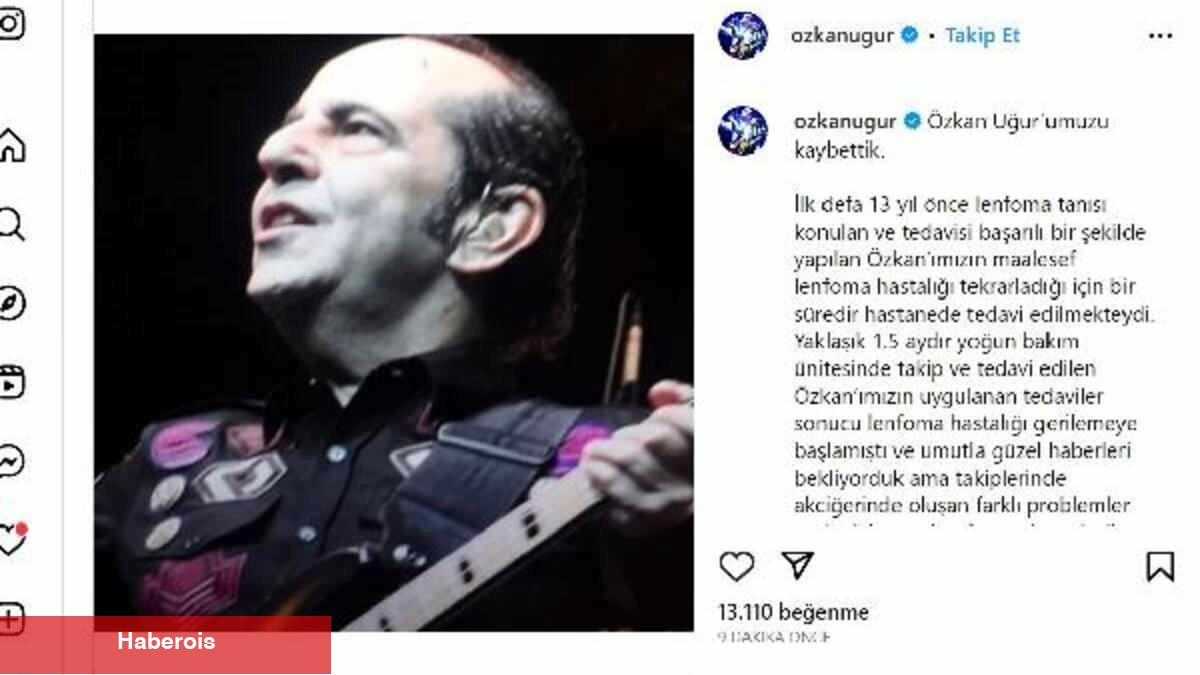 Özkan Uğur'un ailesinden birinci açıklama: Hepimizin başı sağ olsun