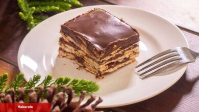 Pudingli petibör bisküvili nasıl yapılır? Pratik petibör pasta tanımı