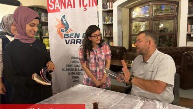 Şair Kılıçarslan, özel gereksinimli okurlarıyla buluştu