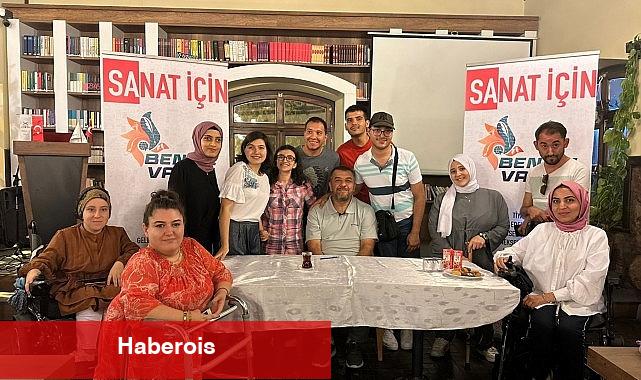Şair Kılıçarslan, özel gereksinimli okurlarıyla buluştu - Haberois Şair Kılıçarslan, özel gereksinimli okurlarıyla buluştu