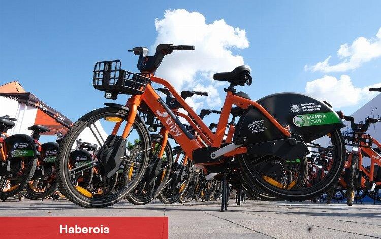 Sakarya'da yeni elektrikli bisikletler hizmette - Haberois Sakarya'da yeni elektrikli bisikletler hizmette