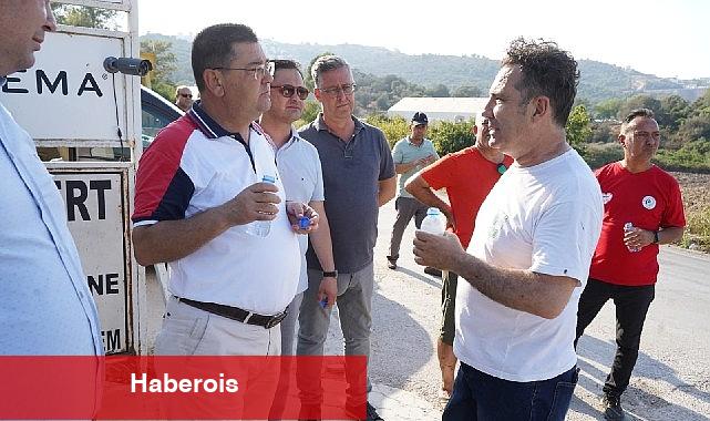 Sanatçı Ferhat Göçer yangın bölgesinde - Haberois Sanatçı Ferhat Göçer yangın bölgesinde