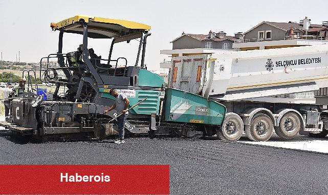 Selçuklu'da asfalt sezonu yoğun tempoda devam ediyor - Haberois Selçuklu'da asfalt sezonu yoğun tempoda devam ediyor