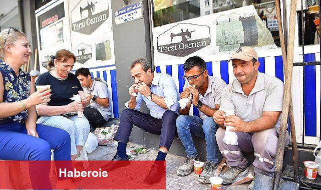 Soner Çetin işçilerle ekmeğini paylaştı - Haberois Soner Çetin işçilerle ekmeğini paylaştı