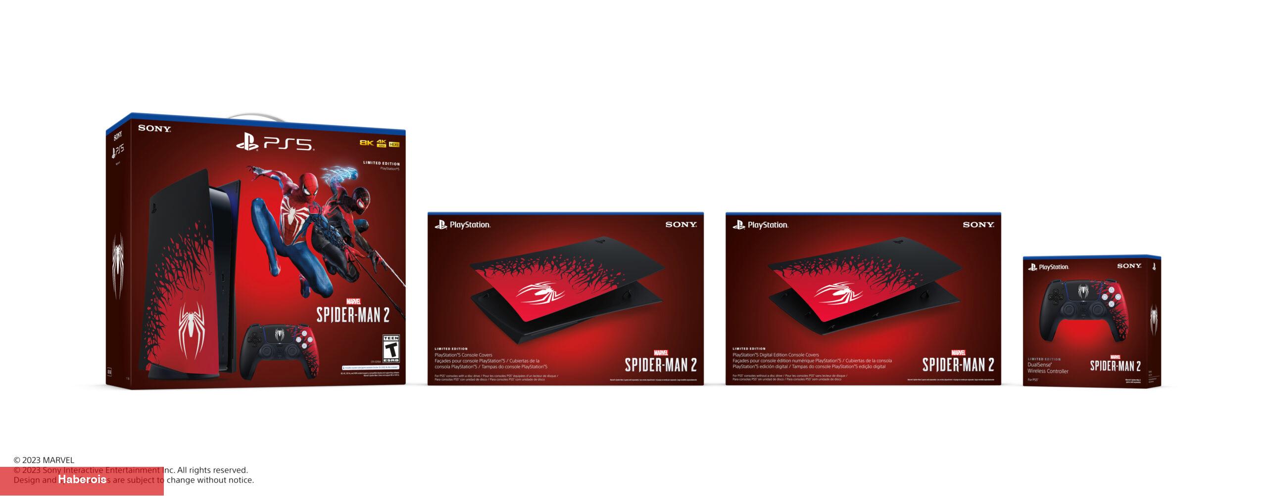 Sony'den Sonlu Üretim Spider-Man 2 Temalı PS5 Sürprizi