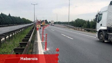 Stadyum yolu için TEM'de çalışmalar başladı