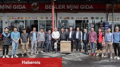Toptancılar sebze hali esnafından başkan Bilgin'e teşekkür