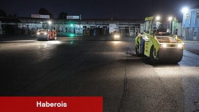 Toptancılar Sebze Hali'nin asfaltı yenilendi