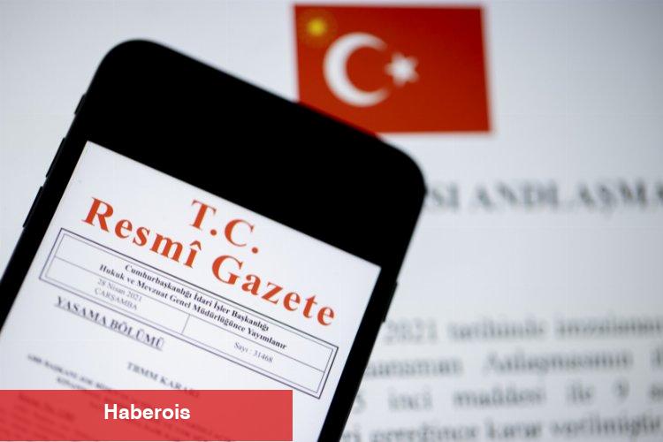 Torba yasa 'Resmi'leşti!