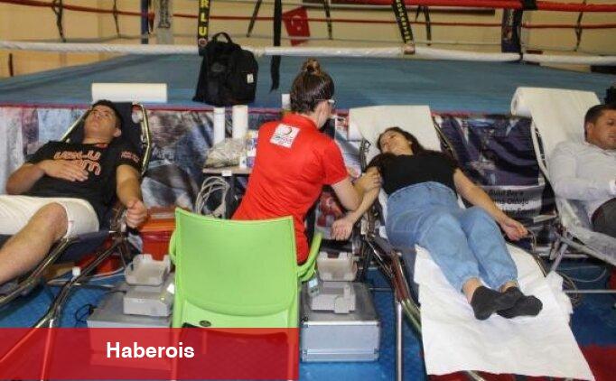 Ulusal ekip atletlerinden kan bağışı farkındalığı - Haberois Ulusal ekip atletlerinden kan bağışı farkındalığı