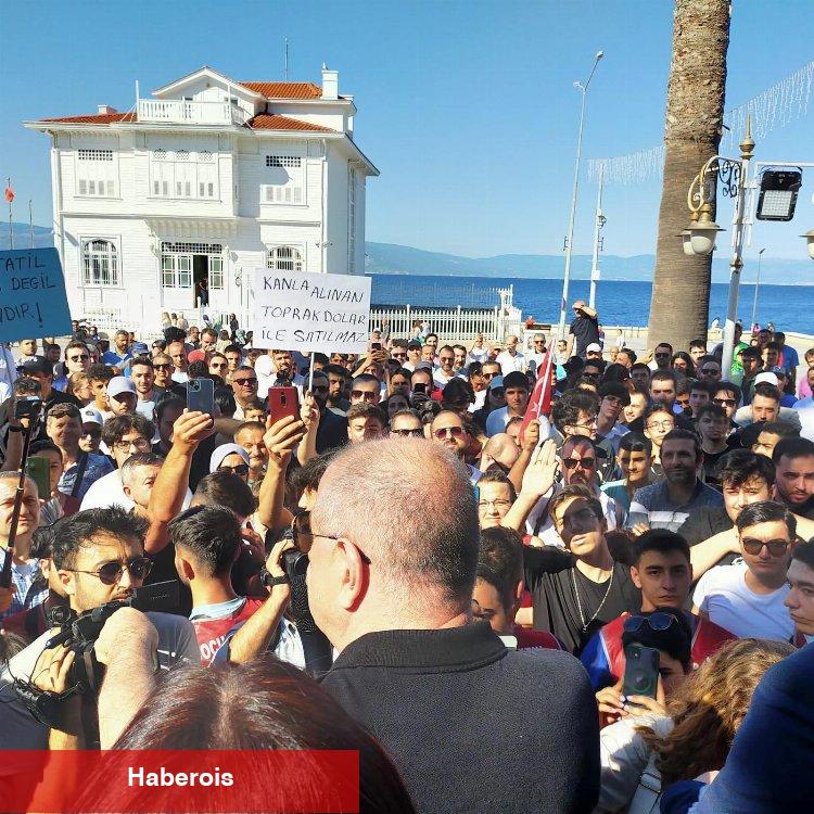 Ümit Özdağ sığınmacılara Mudanya’dan seslendi