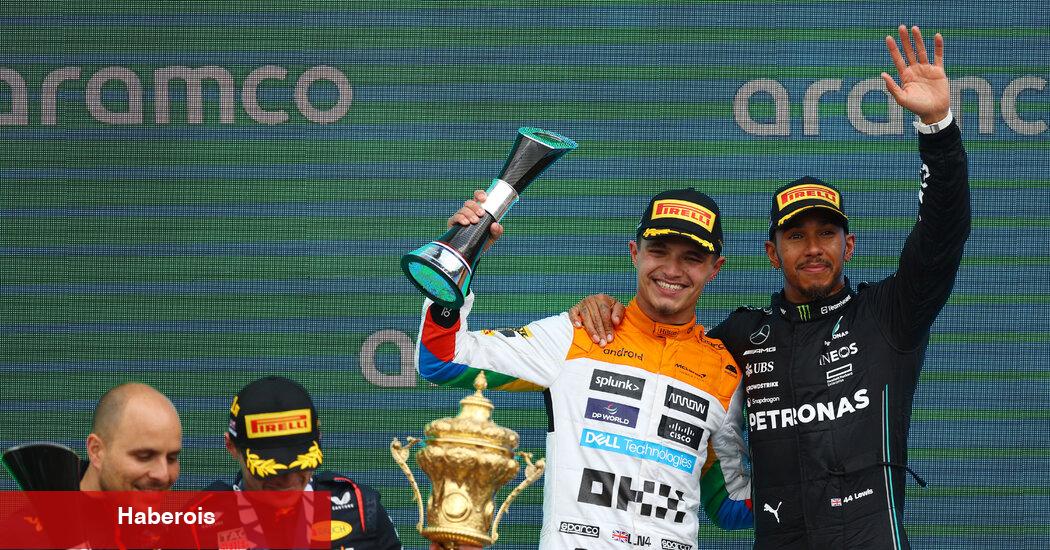 Verstappen, Silverstone'da Oldukça İngiliz Podyumunda