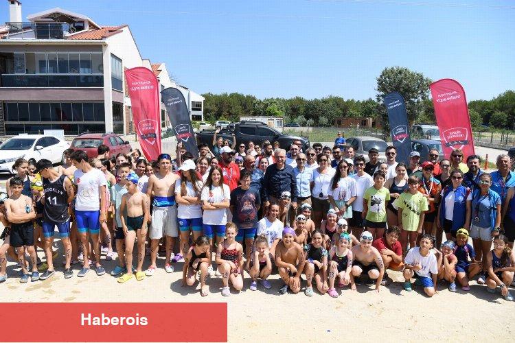 Yayla Sahili, 'Bölgesel Triatlon'a ev sahipliği yaptı