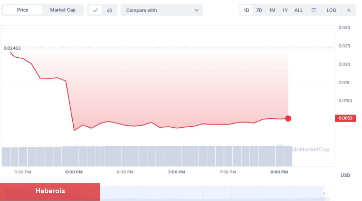 Yüzde 4 Milyon Yapan Altcoin Çöktü! Rug Pull mı?