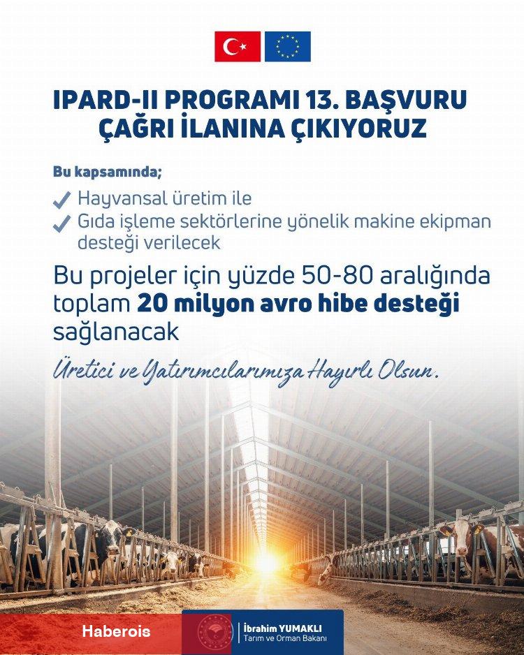20 milyon Euro hibe desteği!