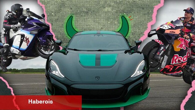 23 Rekoru 1 Günde Kıran Rimac Nevera, Yarış Motorlarıyla Drag Yarışında - Haberois 23 Rekoru 1 Günde Kıran Rimac Nevera, Yarış Motorlarıyla Drag Yarışında