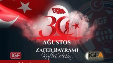 30 Ağustos Zafer Bayramınız kutlu olsun