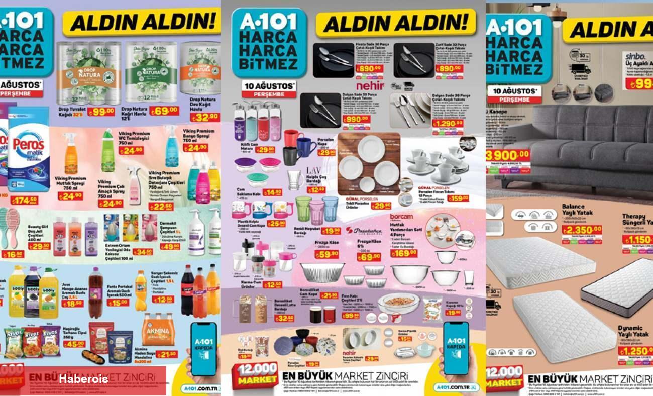 A101 5 - 11 Ağustos 2023 indirimli eserleri açıklandı! İndirim Günleri Başlıyor