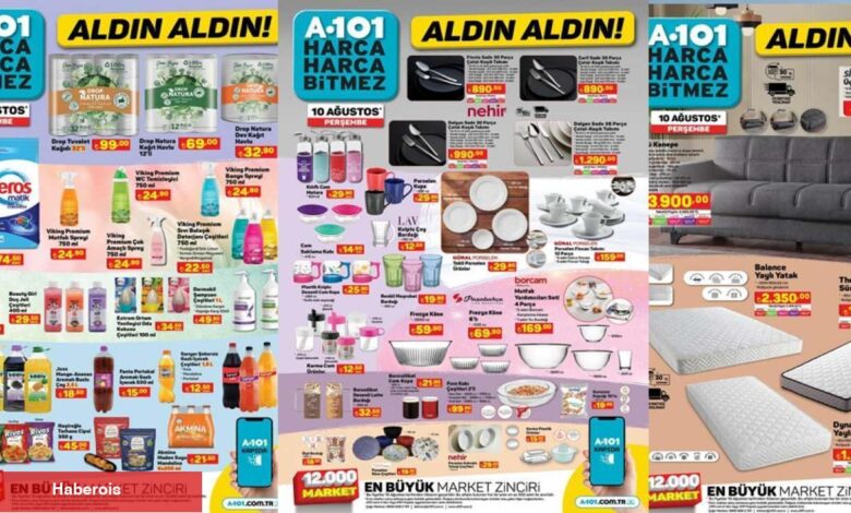 A101 5 - 11 Ağustos 2023 indirimli eserleri açıklandı! İndirim Günleri Başlıyor - Haberois A101 5 - 11 Ağustos 2023 indirimli eserleri açıklandı! İndirim Günleri Başlıyor