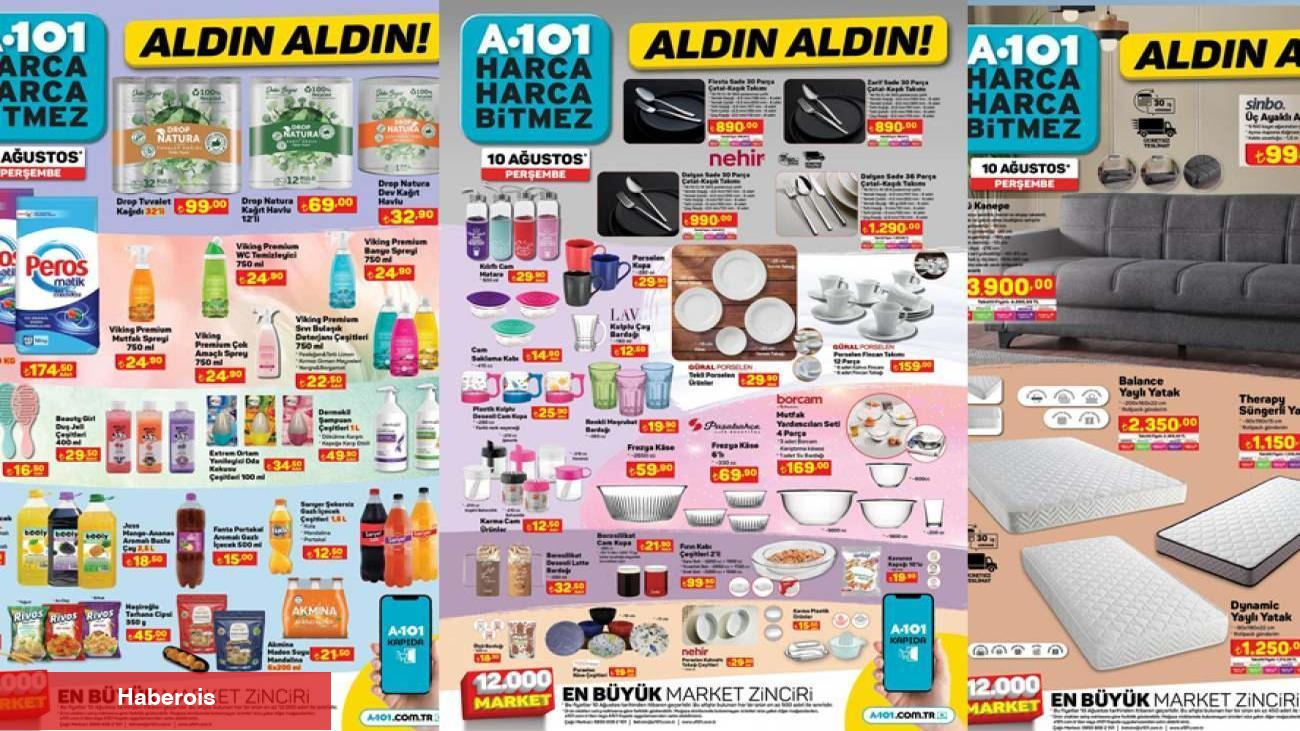A101 5 - 11 Ağustos 2023 indirimli eserleri açıklandı! İndirim Günleri Başlıyor