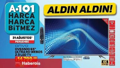 A101'de Birbirinden Çeşitli Teknolojik Ürünler 31 Ağustos Günü Satışta