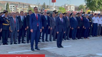 Adıyaman'da 30 Ağustos törenleri