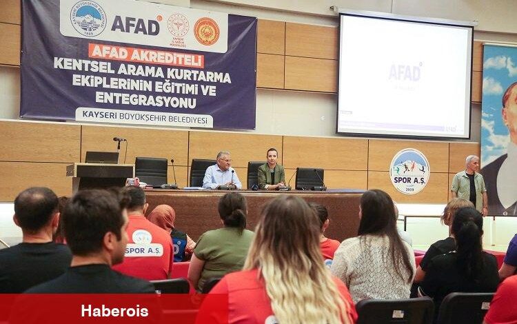 AFAD'dan Kayseri'de eğitim ve seminer - Haberois AFAD'dan Kayseri'de eğitim ve seminer