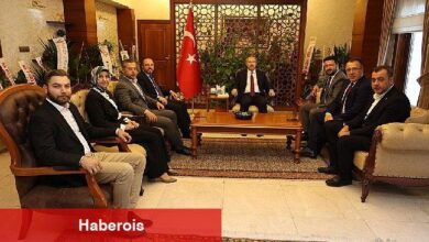 AK Parti Heyetinden Vali Fidan'a Hayırlı Olsun Ziyareti