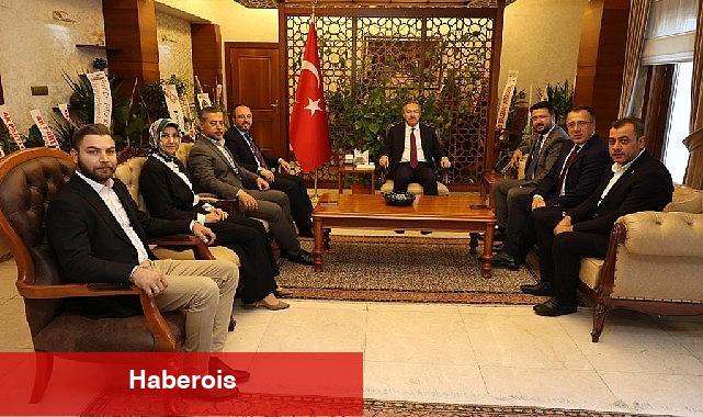 AK Parti Heyetinden Vali Fidan'a Hayırlı Olsun Ziyareti - Haberois AK Parti Heyetinden Vali Fidan'a Hayırlı Olsun Ziyareti